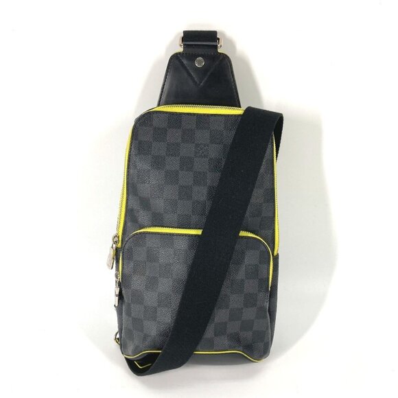 Louis Vuitton Handbags - LOUIS VUITTON Black Damier Shoulder Bag